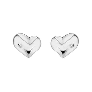 Lunar Heart Earrings