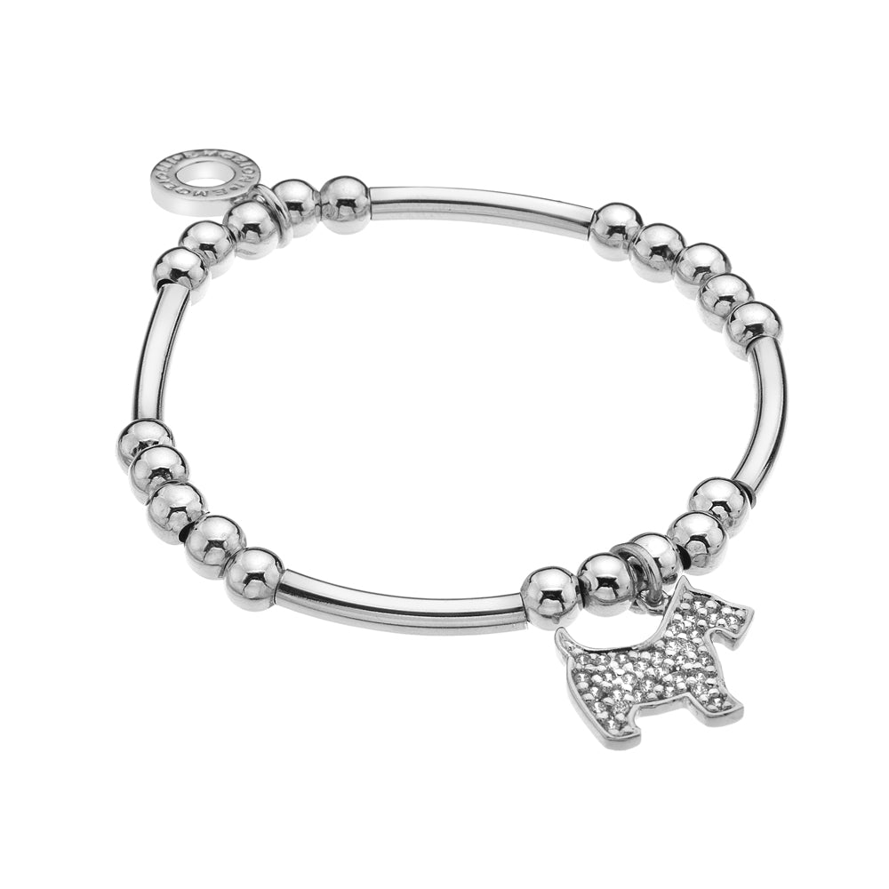 Devoted Dog Bar Bracelet