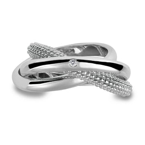 Ula Silver Trilogy Ring