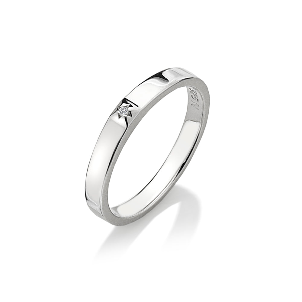 Affine Solitaire Ring