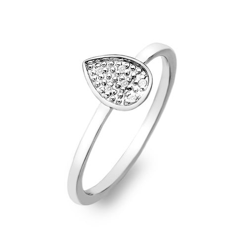 Stargazer Teardrop Ring