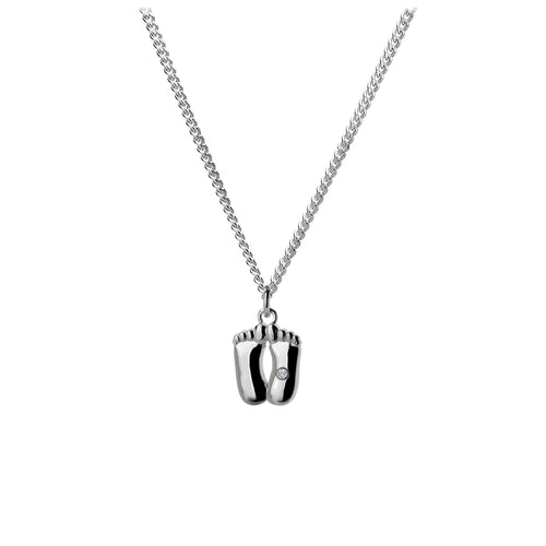 Pitter Patter Silver Charm Pendant - Online Exclusive