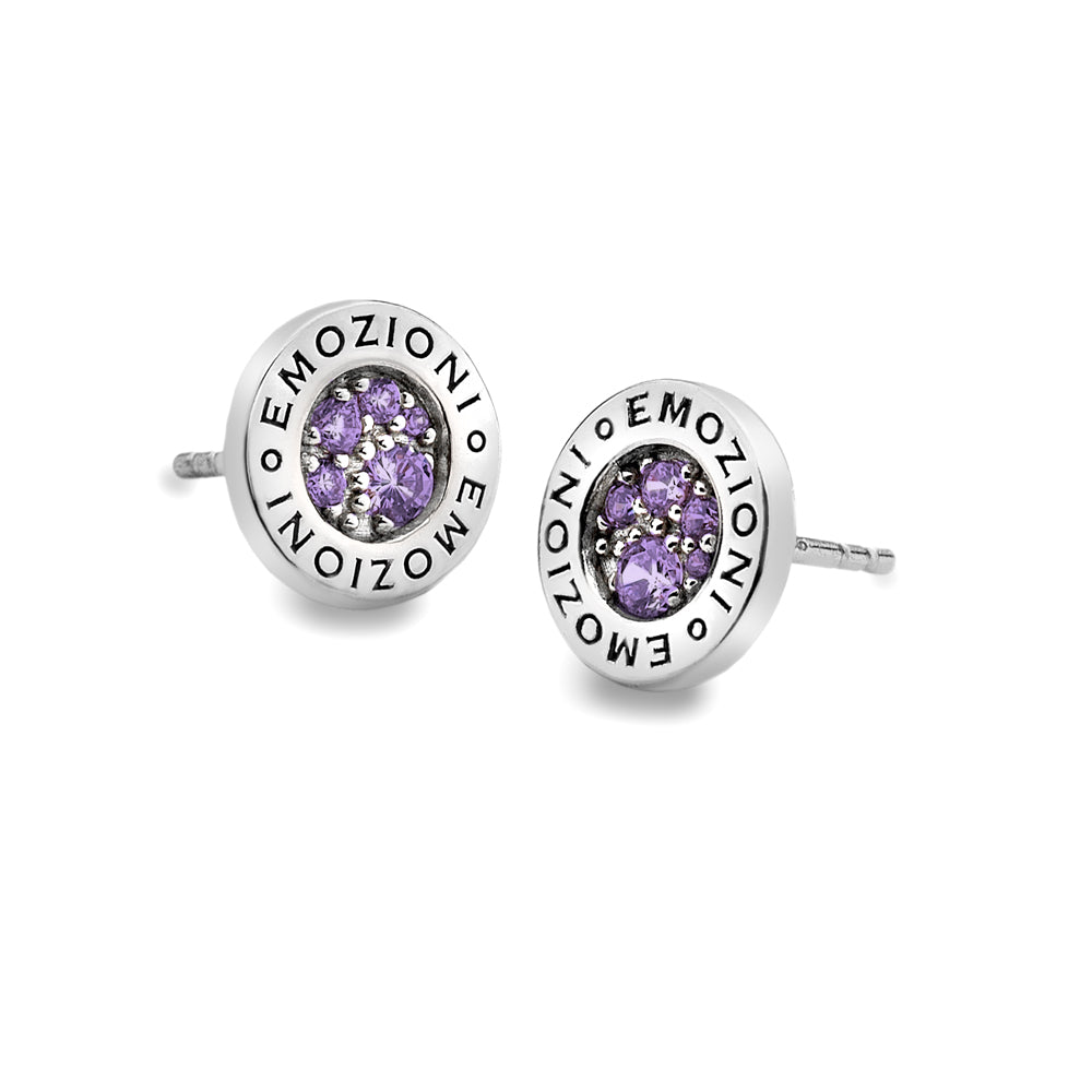 Scintilla Violet Spirituality Earrings