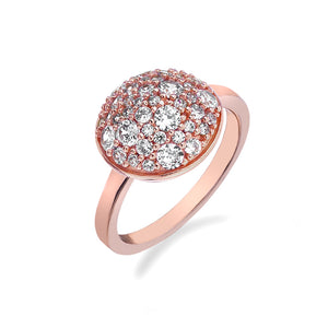 Innocence Rose Gold Plated Sterling Silver Ring