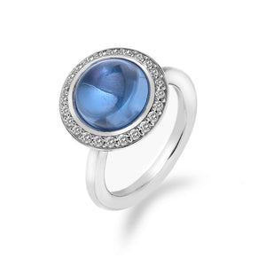 Laghetto Azure Sterling Silver Ring