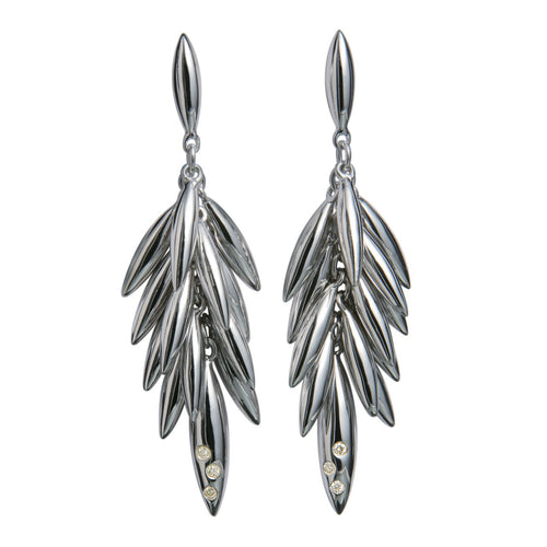 Avalanche Silver Earrings