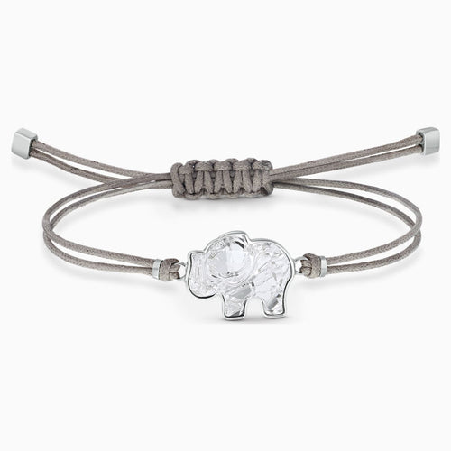 Swarovski Power Collection Elephant Bracelet, Grey, Stainless steel