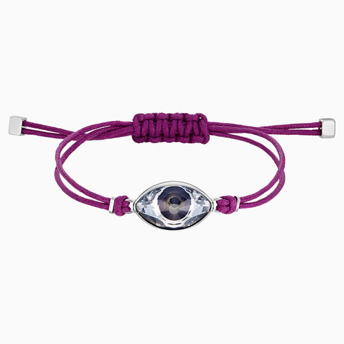 Swarovski Power Collection Evil Eye Bracelet, Purple, Stainless steel