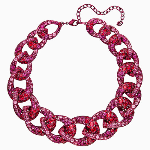 Tabloid Necklace, Multi-coloured