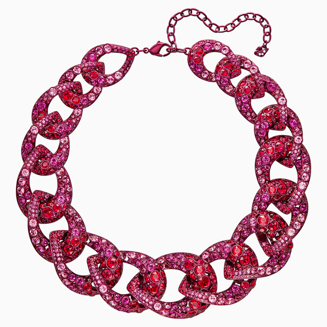 Tabloid Necklace, Multi-coloured