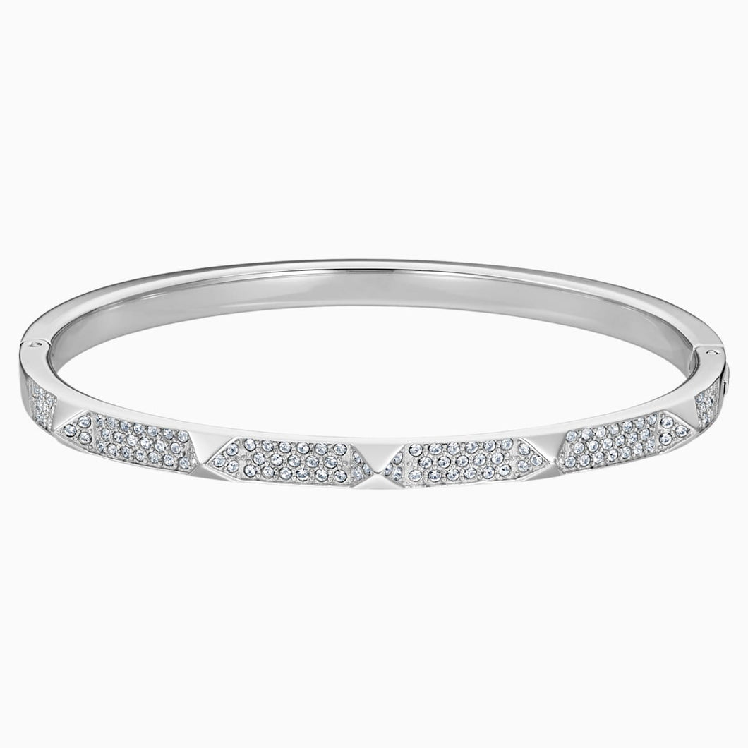 Tactic Bangle, White, Stainless steel