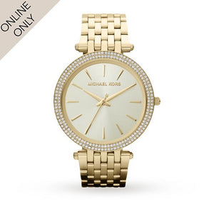 Michael Kors Ladies Gold Plated Watch