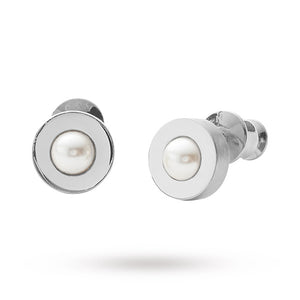 Skagen Agnethe Silver-tone Stud Earrings