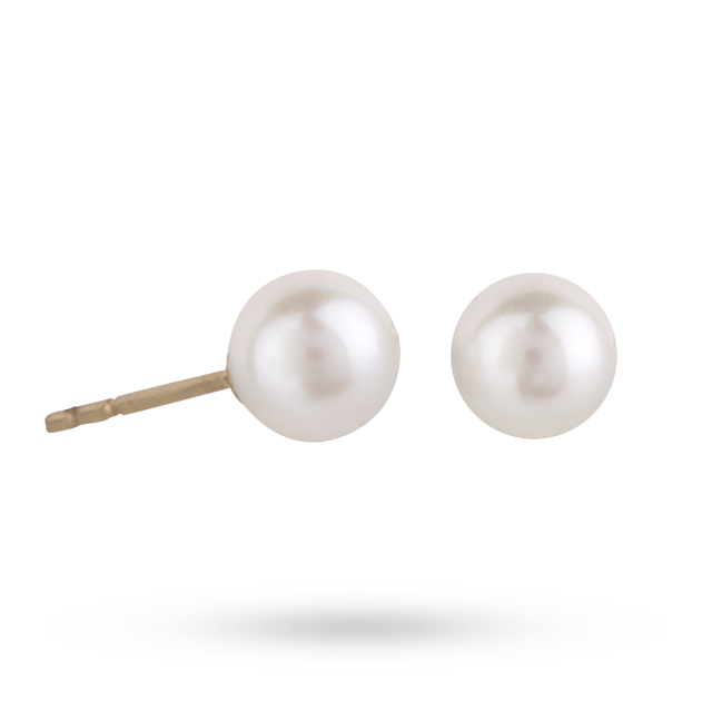 9ct Gold 5.0-5.5mm Pearl Earrings