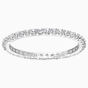 Vittore Ring, White, Rhodium plating